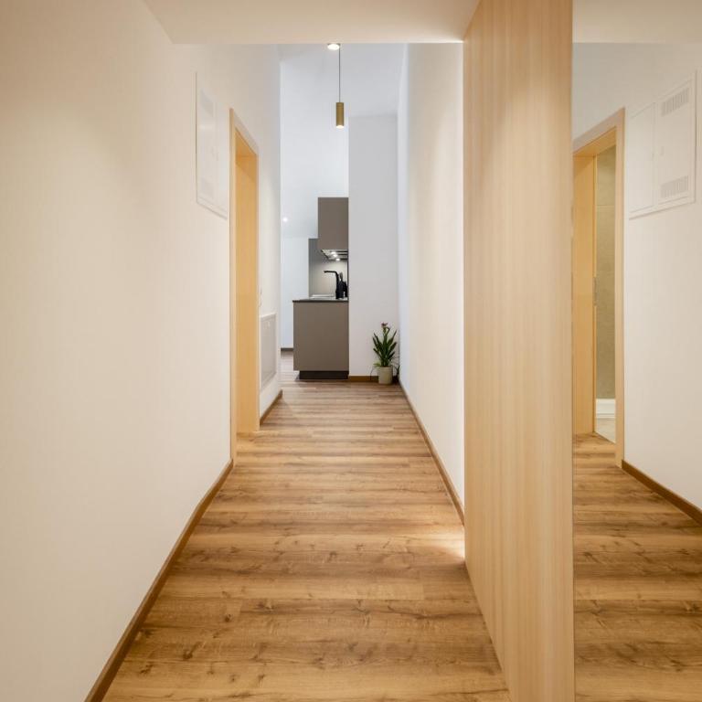 Aparthotel Saladina direkt an der Talstation - Apartment mit 1 Schlafzimmer, Balkon und Bergblick - 9