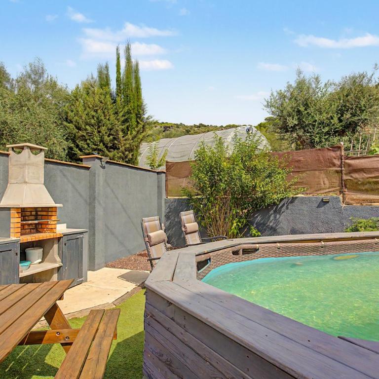 Apartamento con jardín y piscina - Apartamento Deluxe de 2 dormitorios con vistas al jardín - 3