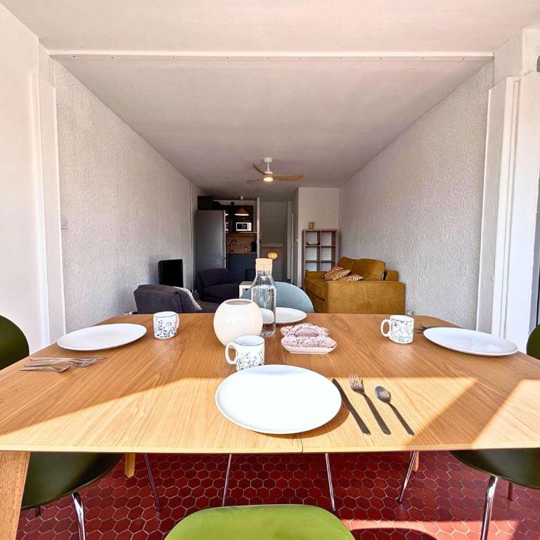 CR200-052 Studio - 2 couchages- PLAGE CENTRALE - CANET EN ROUSSILLON - Appartement - 11