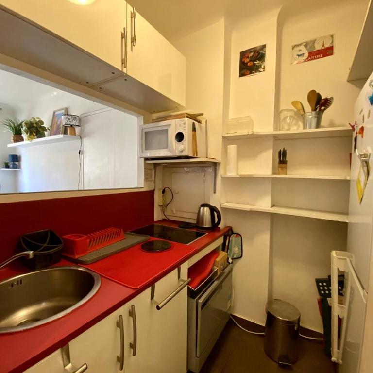 A Cannes - Centre ville - 2 Pièces au calme - Appartement 1 Chambre - 5