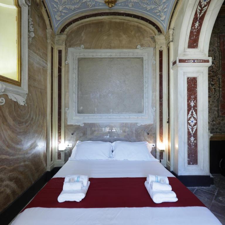 Sancta Nolana - Dimora Storica - Zimmer mit Kingsize-Bett und Balkon - 4