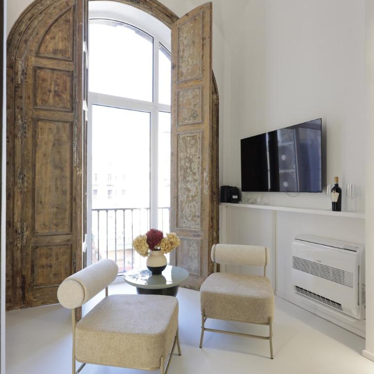 Sancta Nolana - Dimora Storica - Zimmer mit Kingsize-Bett und Balkon - 5