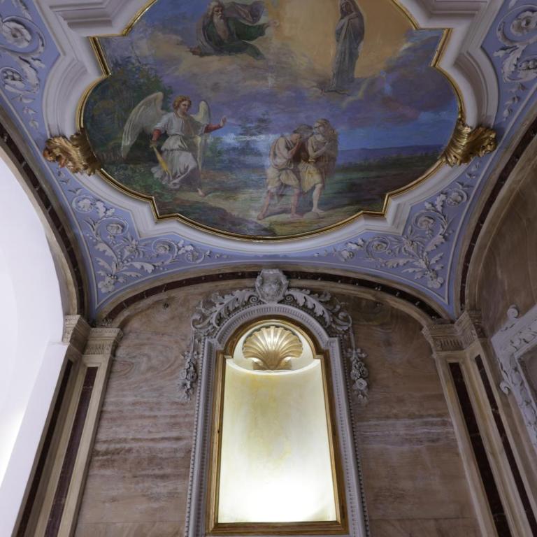 Sancta Nolana - Dimora Storica - Zimmer mit Kingsize-Bett und Balkon - 8