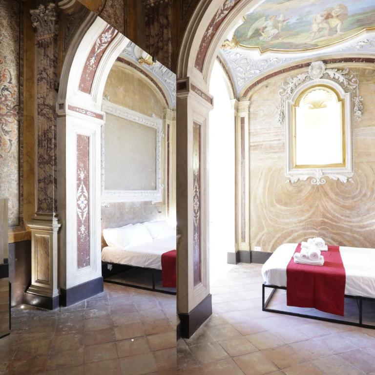 Sancta Nolana - Dimora Storica - Zimmer mit Kingsize-Bett und Balkon - 13