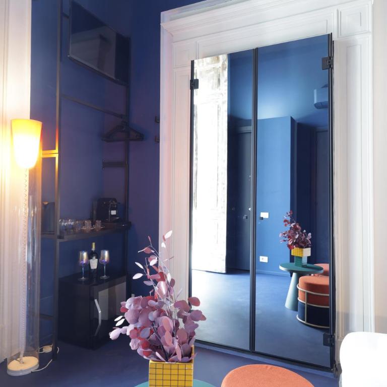 Sancta Nolana - Dimora Storica - Zimmer mit Queensize-Bett und Balkon - 16