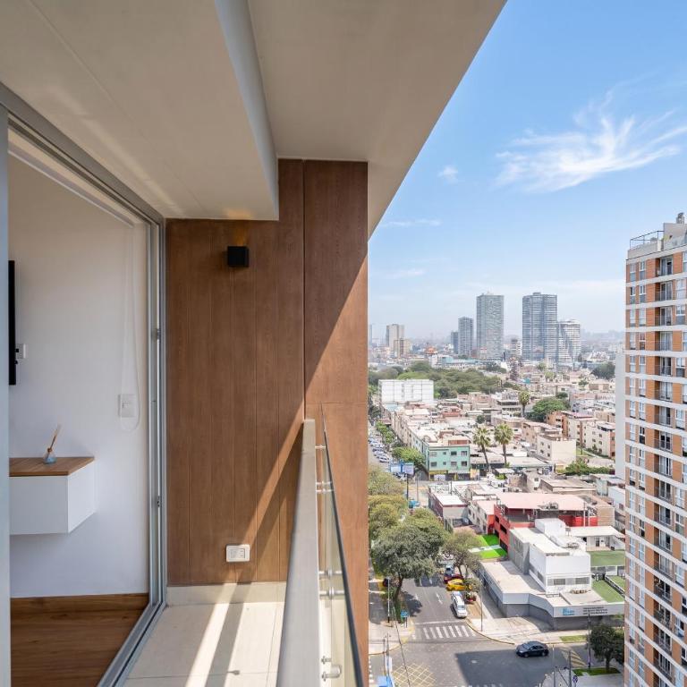 All San Isidro Apartments by Vibrant - Apartamento de 1 Dormitorio con balcón y vistas a la ciudad - 8