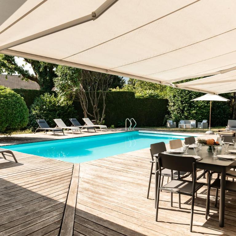 Rivea House Private pool Lake 200 m away 12pax - Chambre Simple - 4