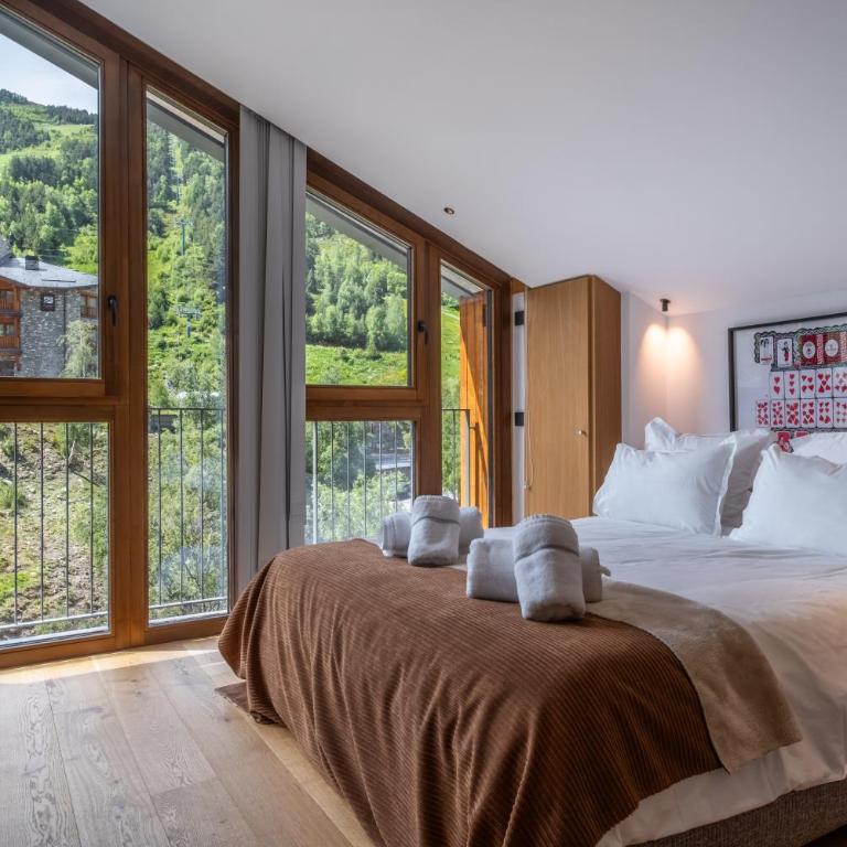 ISARD PENTHOUSE 8 PEOPLE 4 rooms SKI IN-OUT POOL SAUNA by SELECT RENTALS ANDORRA - Apartamento tipo ático de 4 dormitorios - 19