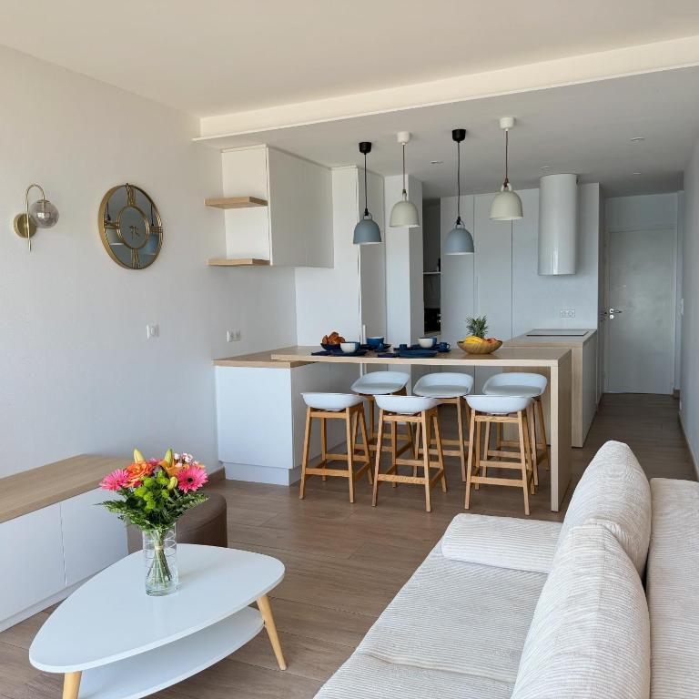 evobaule face mer - Apartment mit 2 Schlafzimmern, einem Balkon und Meerblick - 8