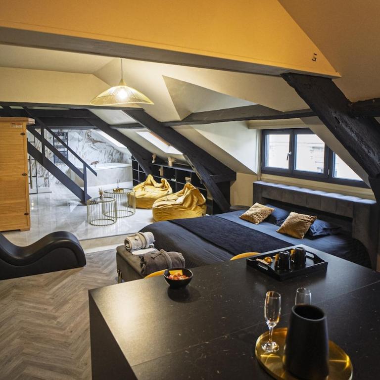 Amber Room - Balnéo, Sauna & Détente - Appartamento con 1 Camera da Letto - 10