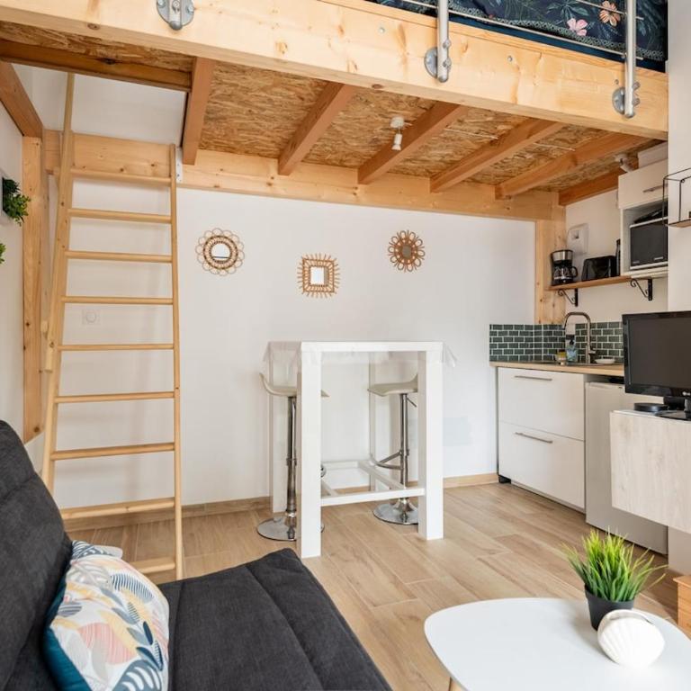 Studio au cœur de la Teste - Maison 1 Chambre - 2