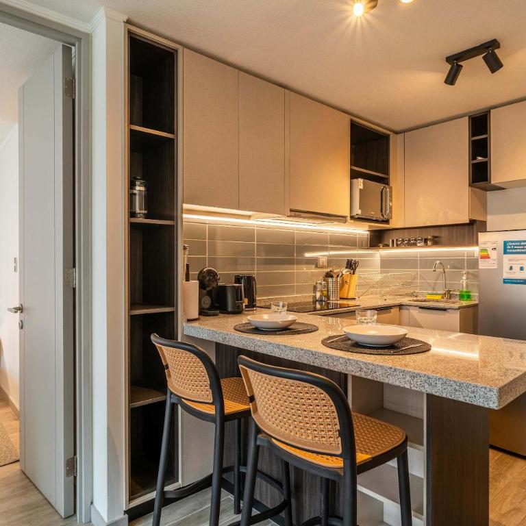 HOM I WiFi, AA, Movistar Arena, Metro Cerca - Apartment - 4