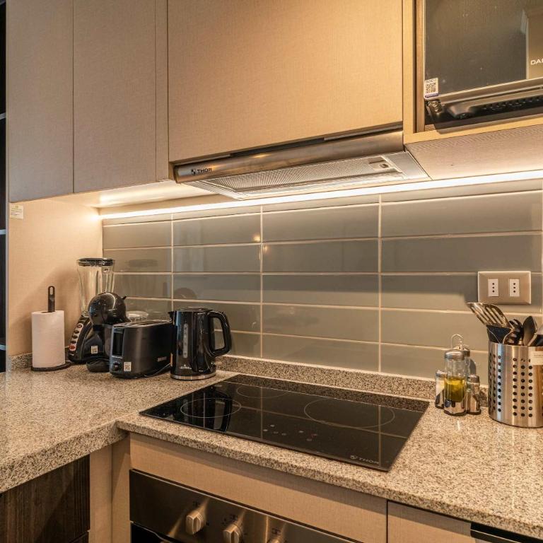 HOM I WiFi, AA, Movistar Arena, Metro Cerca - Apartment - 16