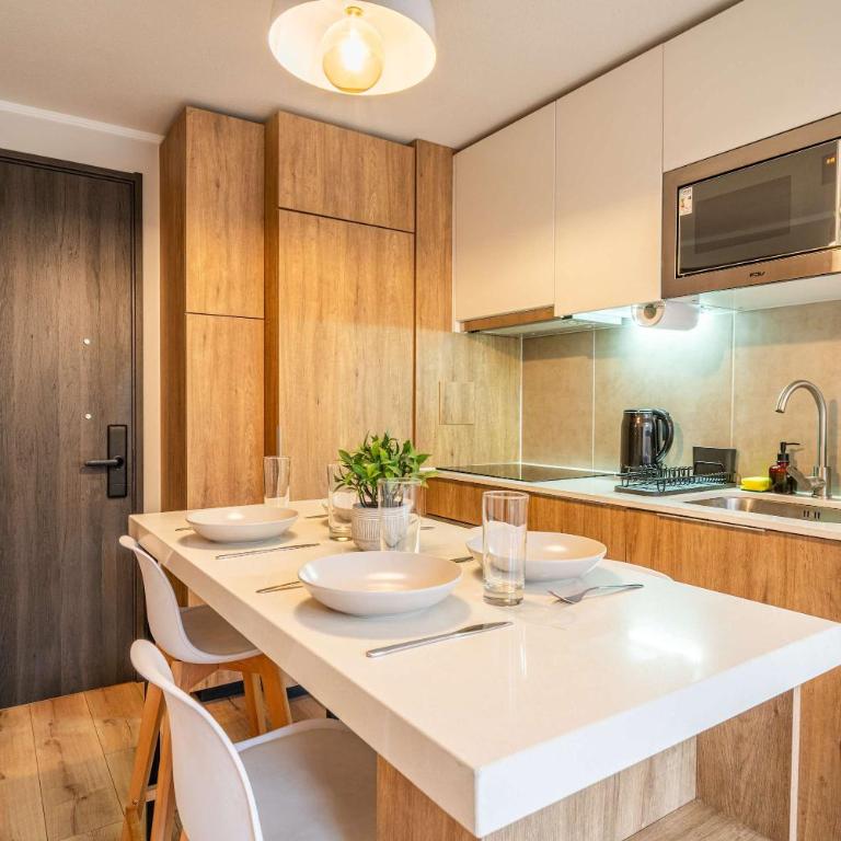 HOM I 2D2B, Calefactor Estacionamiento Lavanderia - Apartamento - 8