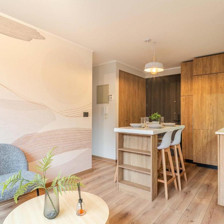 HOM I 2D2B, Calefactor Estacionamiento Lavanderia - Apartamento - 13