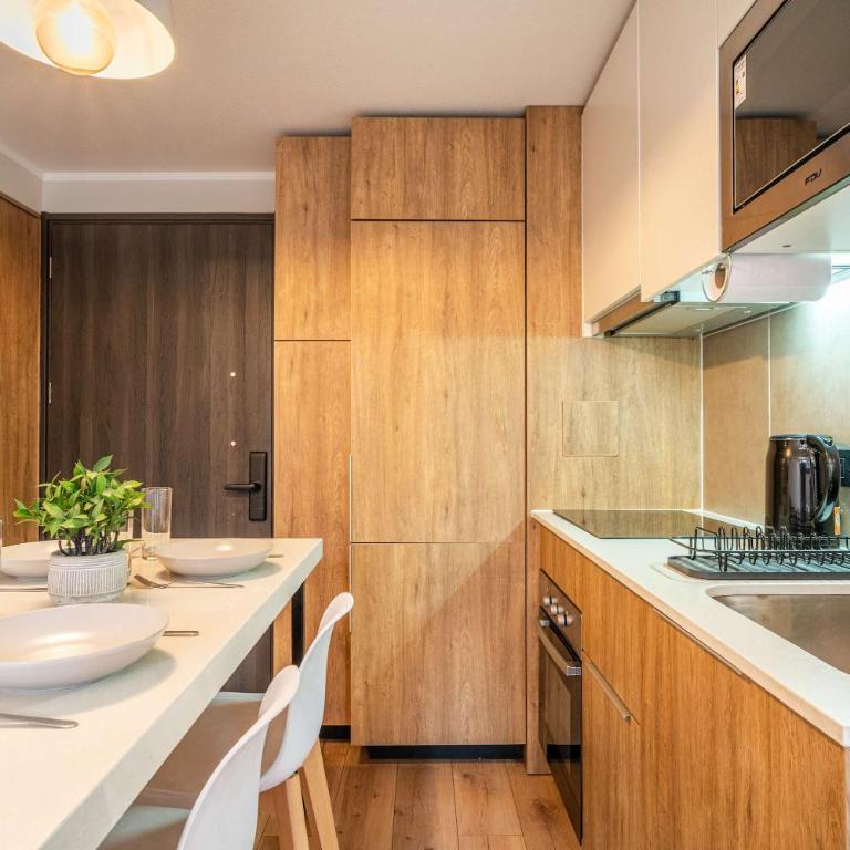 HOM I 2D2B, Calefactor Estacionamiento Lavanderia - Apartamento - 19