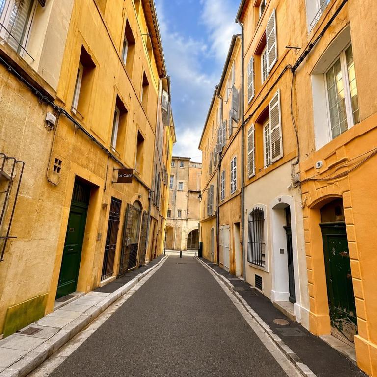 Studio avec clim et wifi au centre d'Aix 1er étage - Apartamento de 1 dormitorio - 11