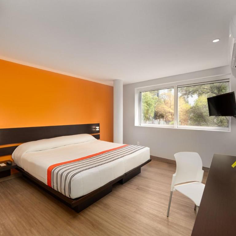 City Express Junior by Marriott Ciudad de México Zona Reforma - Chambre Lit King-Size - 4