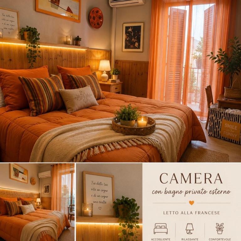 Nuovo Cortile Palermo Bed and Breakfast - Camera Matrimoniale con Bagno Privato - 4
