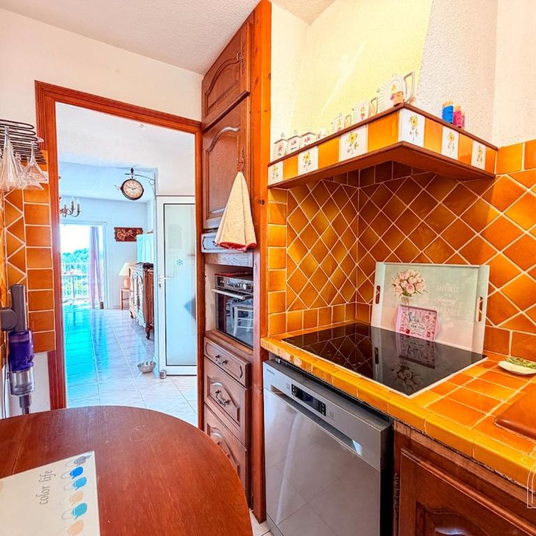 Maisonnette avec jardin et aperçu mer à Bandol - Appartement 1 Chambre avec Jardin - 5