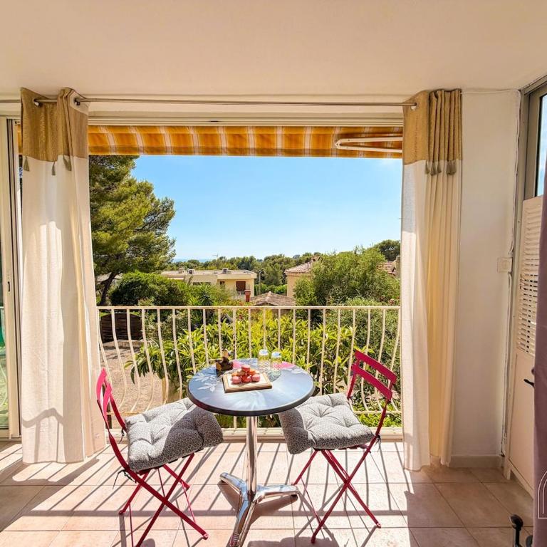 Maisonnette avec jardin et aperçu mer à Bandol - Appartement 1 Chambre avec Jardin - 21
