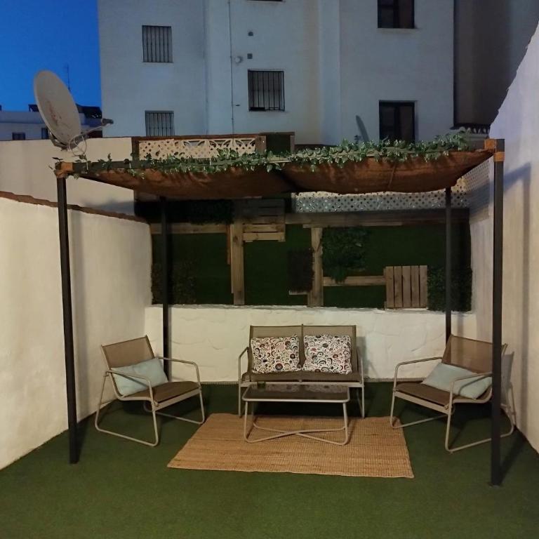 El Pinar apartment con jardín privado - Estudio con vistas al jardín - 3
