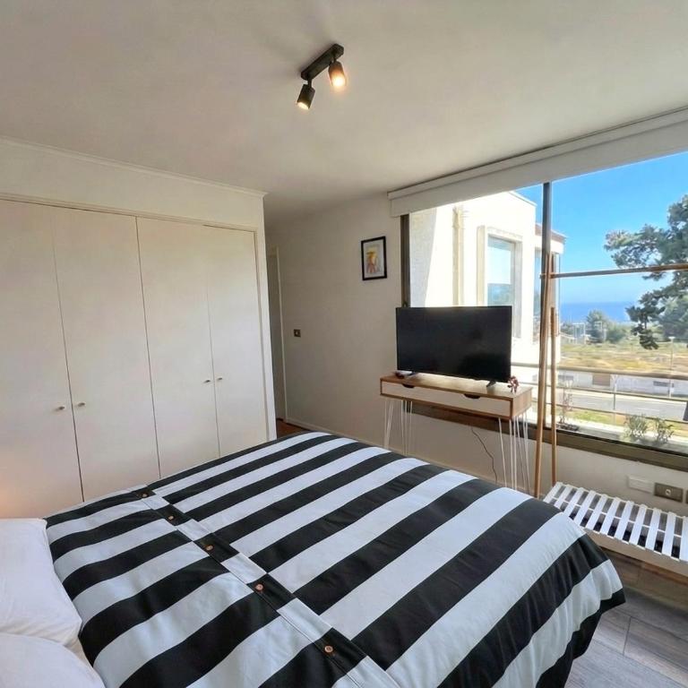 Departamento boutique, vista al mar, piscina y chimenea - Apartamento con vistas al mar - 9
