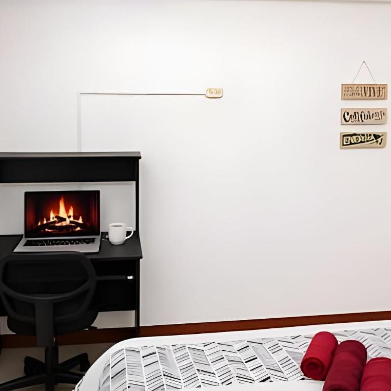 Hospeda a tu EQUIPO DE TRABAJO con comodidad, ubicación estratégica y estilo. Espacios modernos para vivir, trabajar y descansar. PARQUEADERO SUJETO A DISPONIBILIDAD - Apartment - Split Level - 25