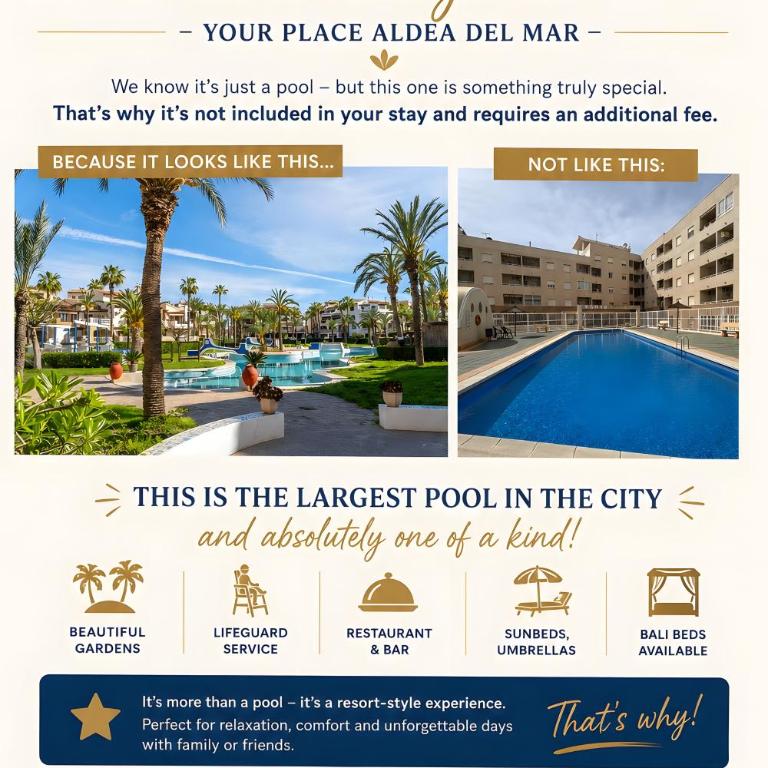 Your Place Aldea Del Mar Torrevieja - Two-Bedroom Deluxe Apartment with Garden View - 22