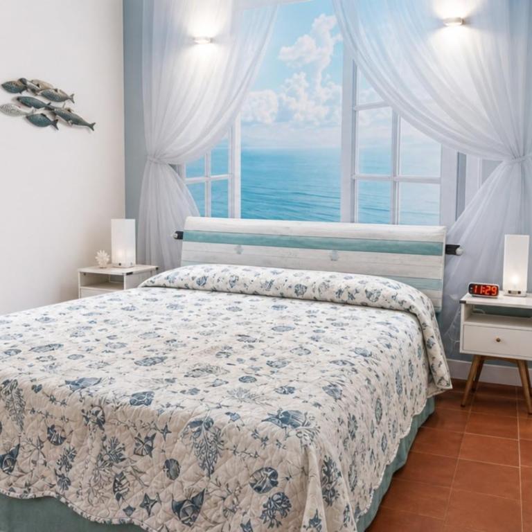 Casa Vacanze Miky Punta Asfodeli - Appartamento Deluxe con 2 Camere da Letto e Vista Giardino - 10