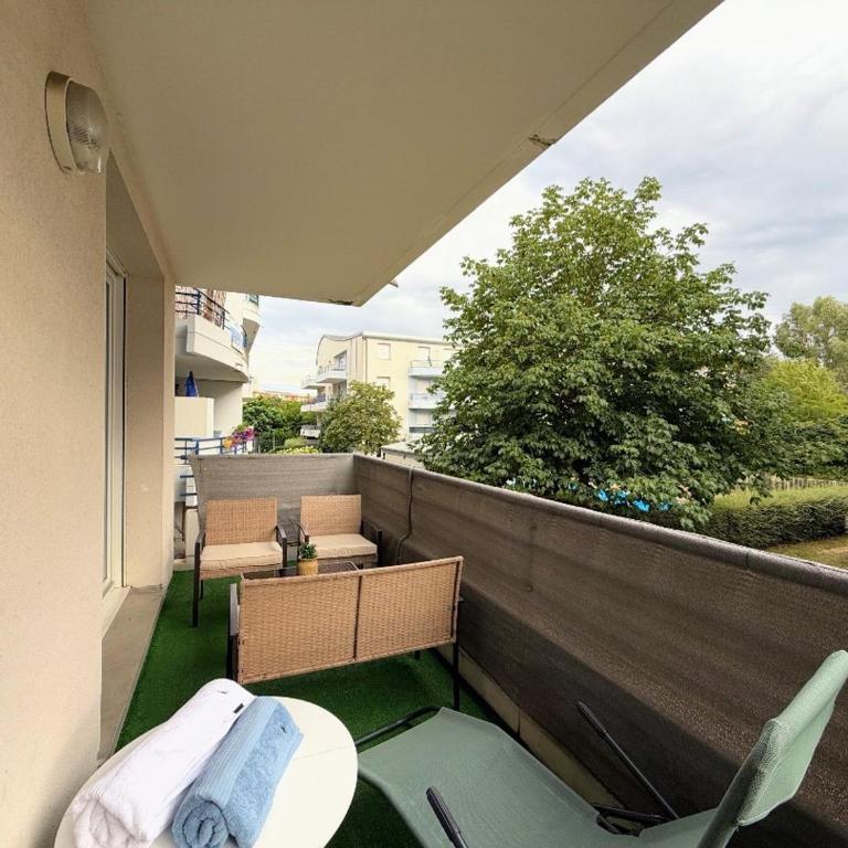 T2 Les Jardins d'Europe I Piscine I Balcon - Appartement 1 Chambre - 7