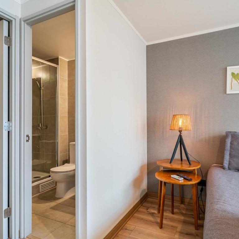 HOM I AA frio-caliente, Wifi, Full Equipado, Ideal para viajes de estudio, trabajo o turismo - Apartamento - 13