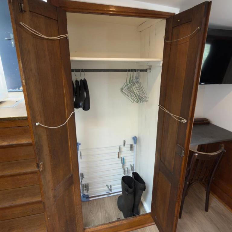 Studio sur l eau - Peniche Paris 16eme - Double Room - 3