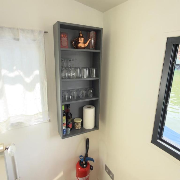 Studio sur l eau - Peniche Paris 16eme - Double Room - 15