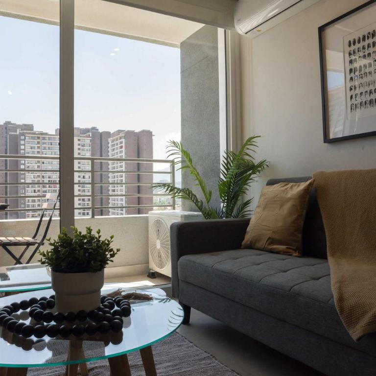 Cozy Retreat for 3 Chic 1BR Nunoa Quiet Bright - Apartamento - 1