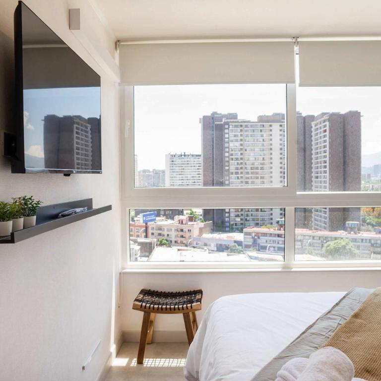 Cozy Retreat for 3 Chic 1BR Nunoa Quiet Bright - Apartamento - 5