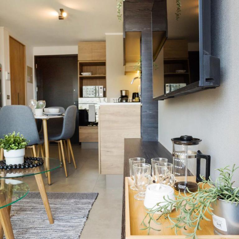 Cozy Retreat for 3 Chic 1BR Nunoa Quiet Bright - Apartamento - 29