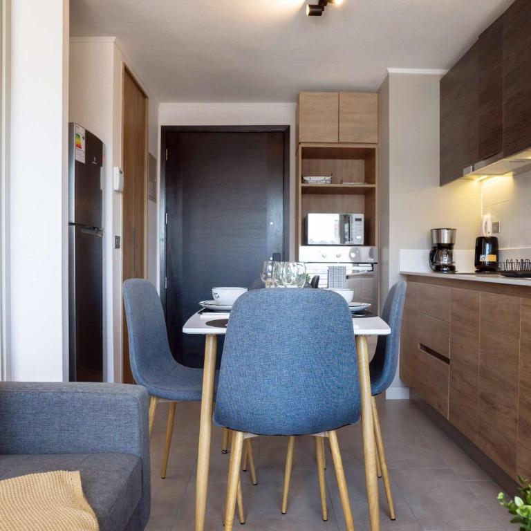 Cozy Retreat for 3 Chic 1BR Nunoa Quiet Bright - Apartamento - 24