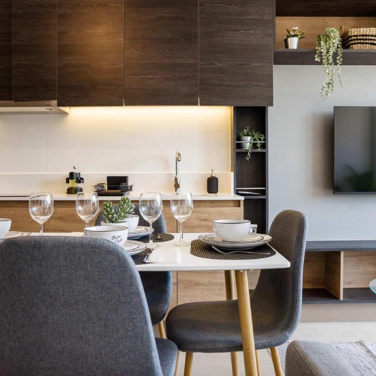 Cozy Retreat for 3 Chic 1BR Nunoa Quiet Bright - Apartamento - 34