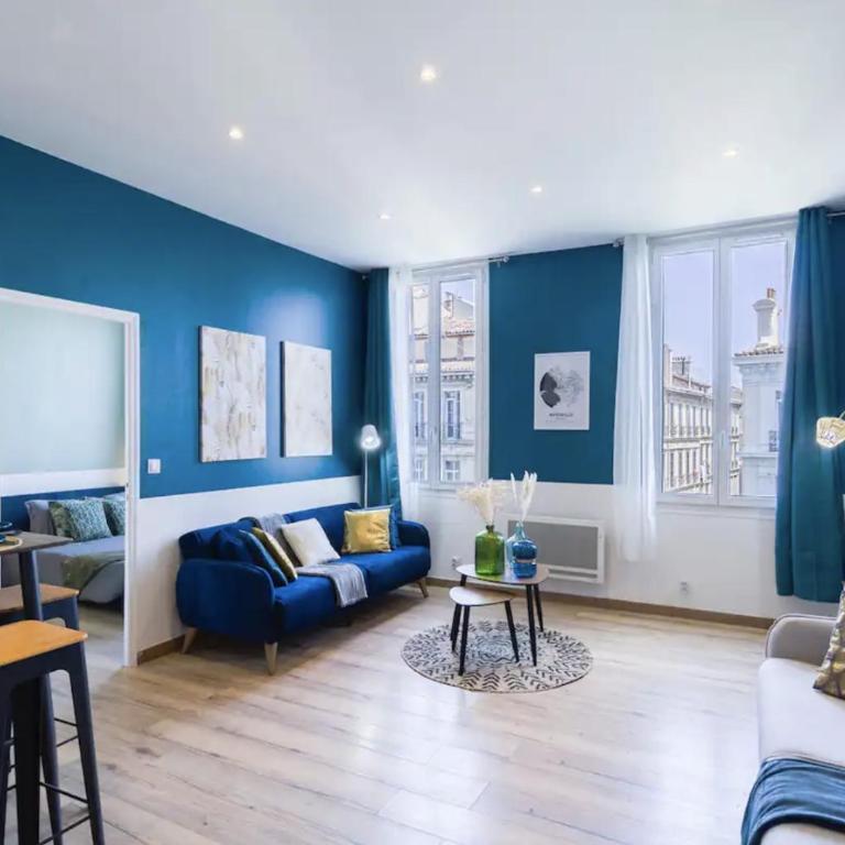 Bleu Canebière - Appartement 1 Chambre - 5