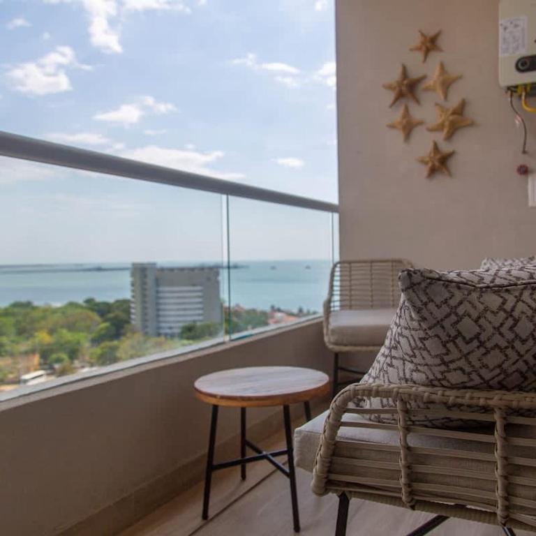 Apto para 2 en Santa Marina Vista al mar - Apartment - 53