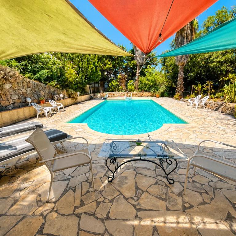 La Cigalière, T3, 6P, AC, PK, Piscine & Terrasse - Villa mit 3 Schlafzimmern - 14