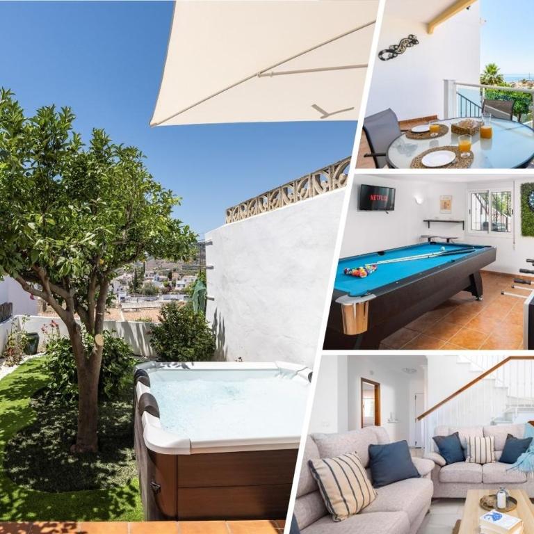 Casa Alborán with Jacuzzi, Billiard, BBQ and Sea View - Haus mit 4 Schlafzimmern - 1