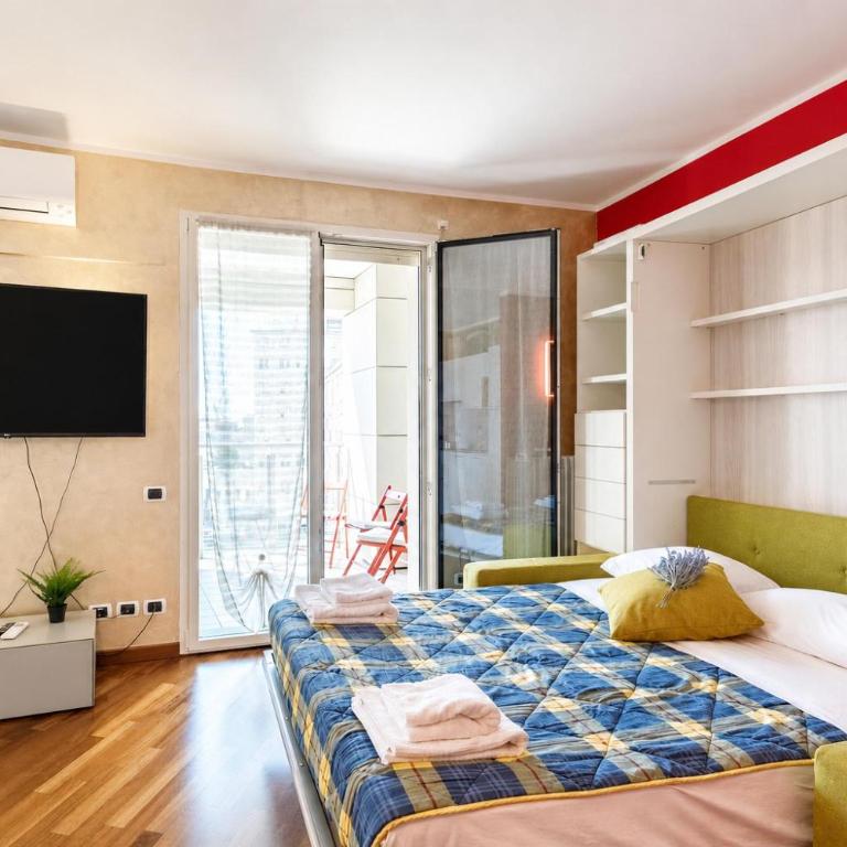 Charming Apartment Genova City View - Happy Rentals - Monolocale con Balcone - 5