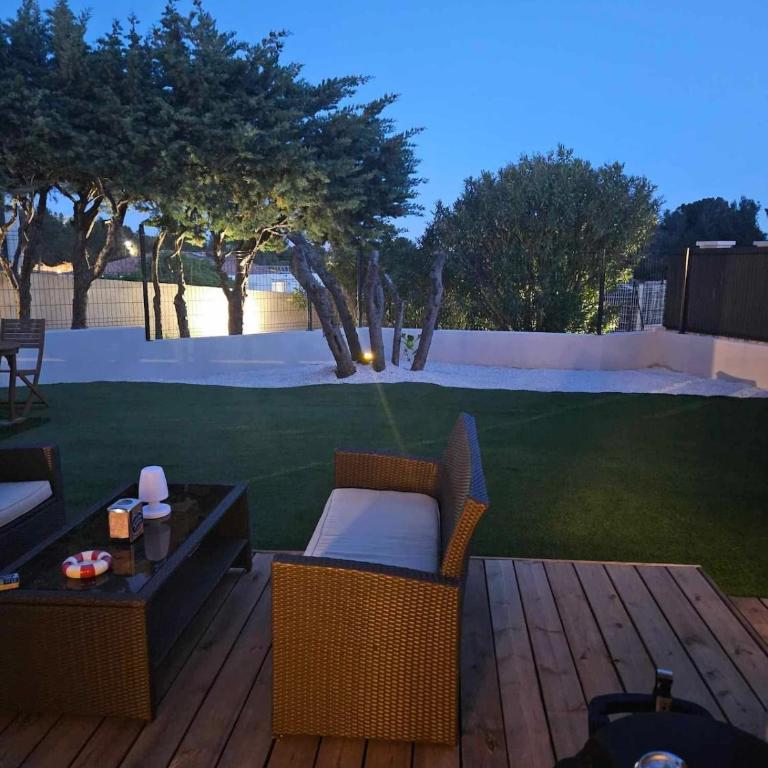Entre mer et jardin - private parking - Appartement - Vue sur Jardin - 7