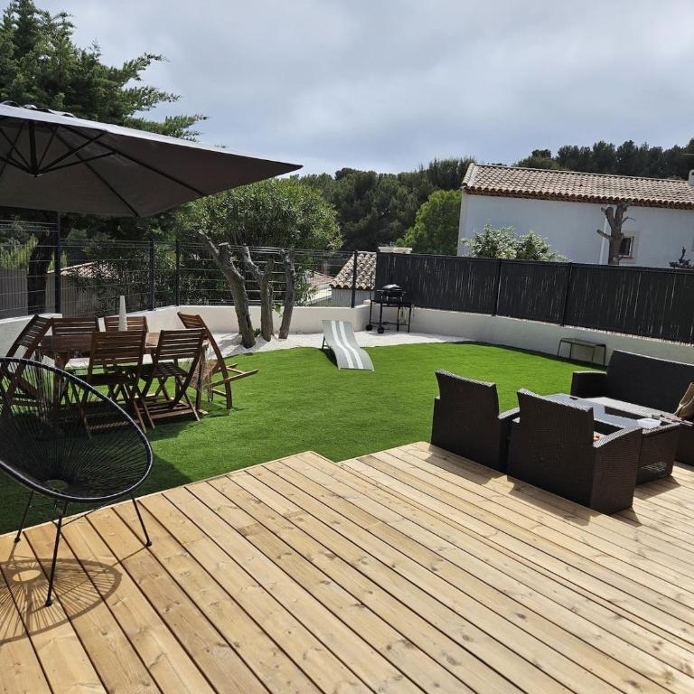 Entre mer et jardin - private parking - Appartement - Vue sur Jardin - 11