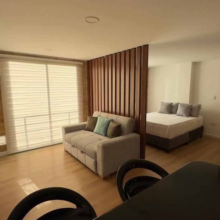 5 min del aeropuerto, zona empresarial calle 26, nuestro Bogota hasta 4 huéspedes - Apartamento de 1 dormitorio - 9