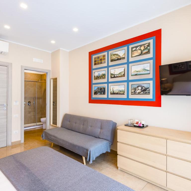 MDC Luxury Rooms Naples - Triple Room with Terrace - 18