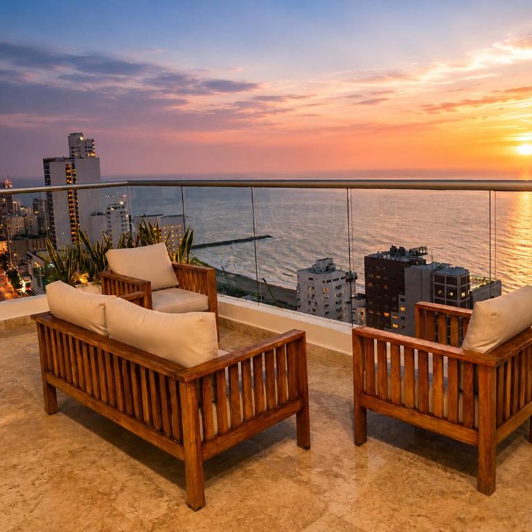 Luxury Duplex Bocagrande with Bay & Ocean - Apartamento de 1 dormitorio - 6