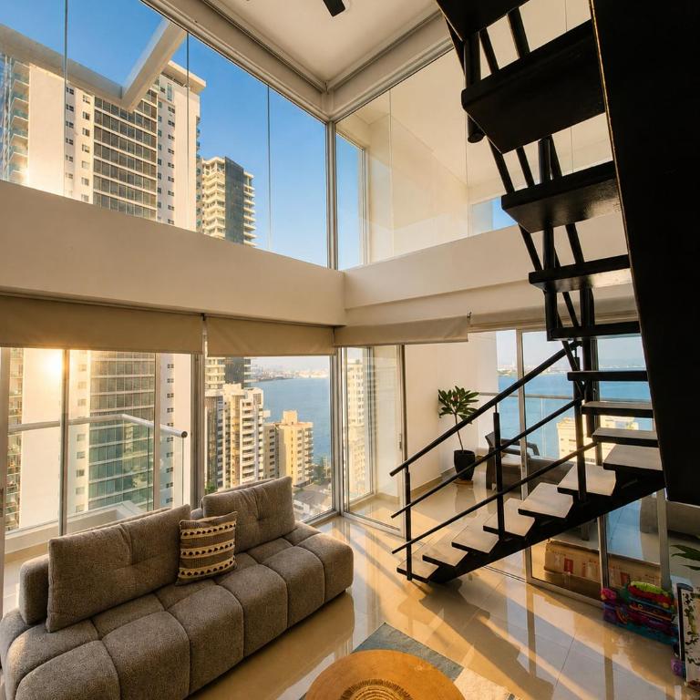 Luxury Duplex Bocagrande with Bay & Ocean - Apartamento de 1 dormitorio - 29